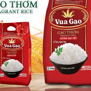 Gạo Thơm Vua Gạo Hương Việt - Túi 2kg