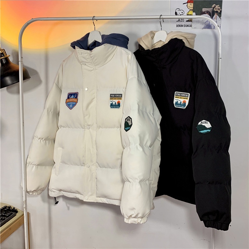 Áo phao nam hàn quốc có mũ ulzzang dày ấm mẫu mới