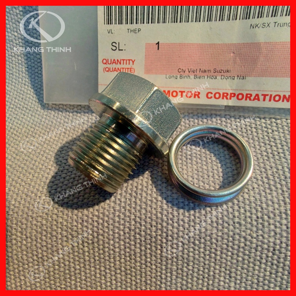 Ốc Xả Nhớt Xe Suzuki - Hàng Chính Hãng