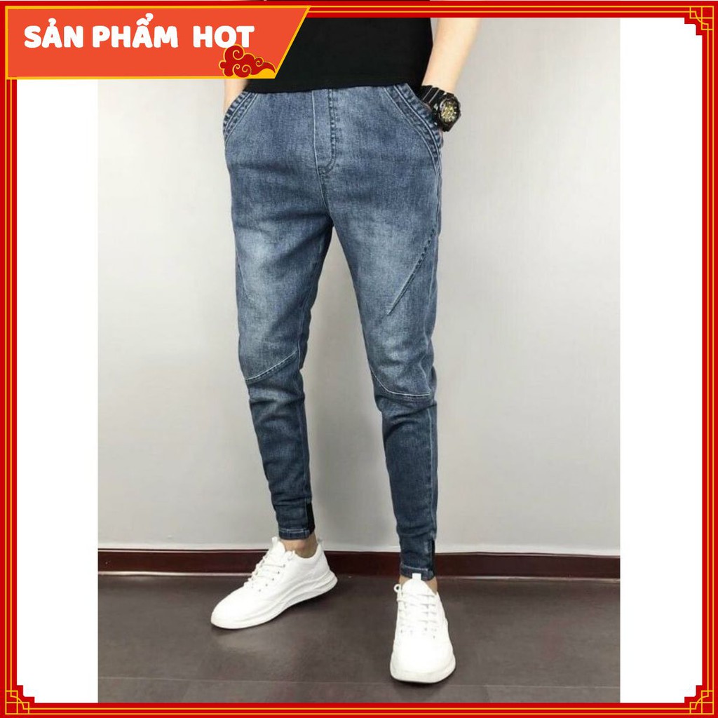 HOT Quần Jogger Nam Chất Jean Cao Cấp Cá Tính