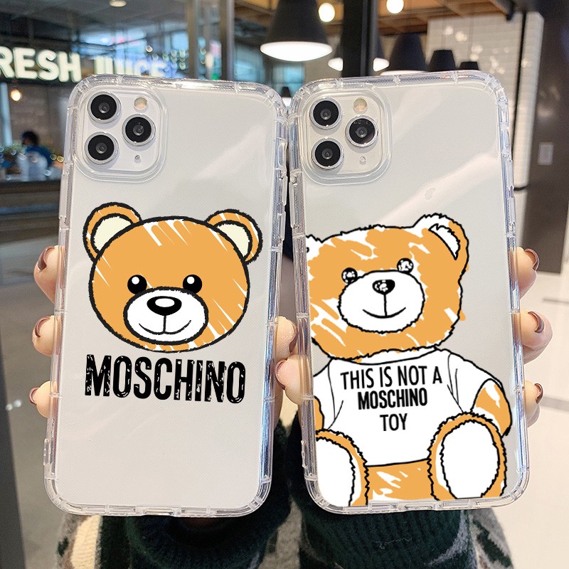 Ốp Điện Thoại,Ốp Lưng iphone 11,Gấu moschino trong 6/6s/6plus/6splus/7/8/7plus/8plus/x/xs/xsmax/11/11promax-nhật linh
