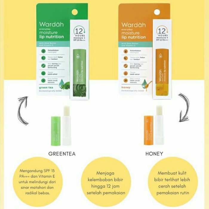 (hàng Mới Về) Son Dưỡng Môi Giữ Ẩm Wardah | BigBuy360 - bigbuy360.vn
