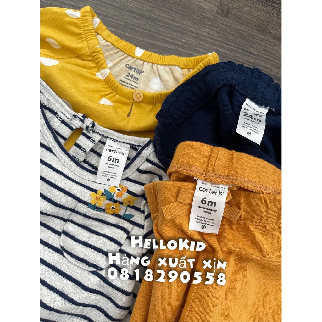 B426 - Bộ carter nhiều mẫu bé gái
