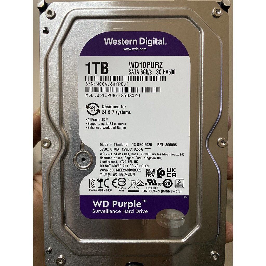 Ổ cứng máy tính để bàn PC, camera 1tb 2tb tháo case good 100%- tặng cáp sata