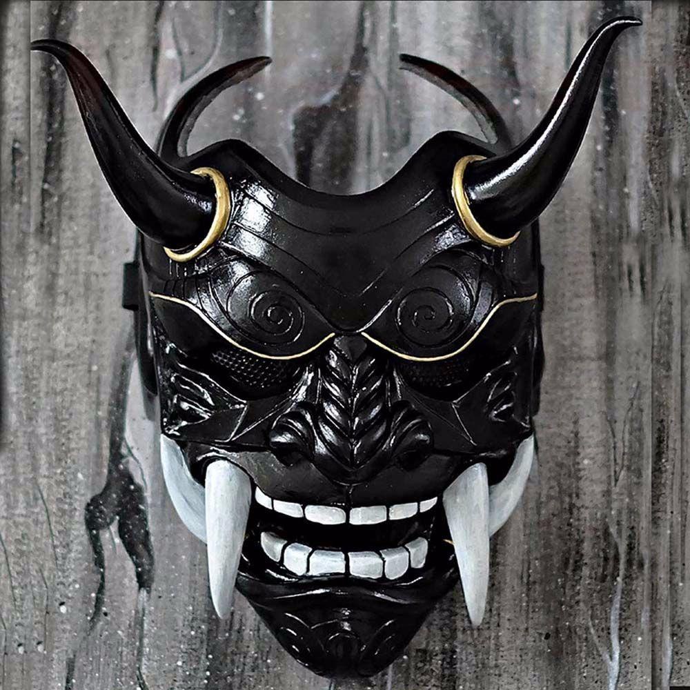 Mặt Nạ Hóa Trang Nhân Vật Samurai Nhật Bản Bằng Latex Toàn Diện