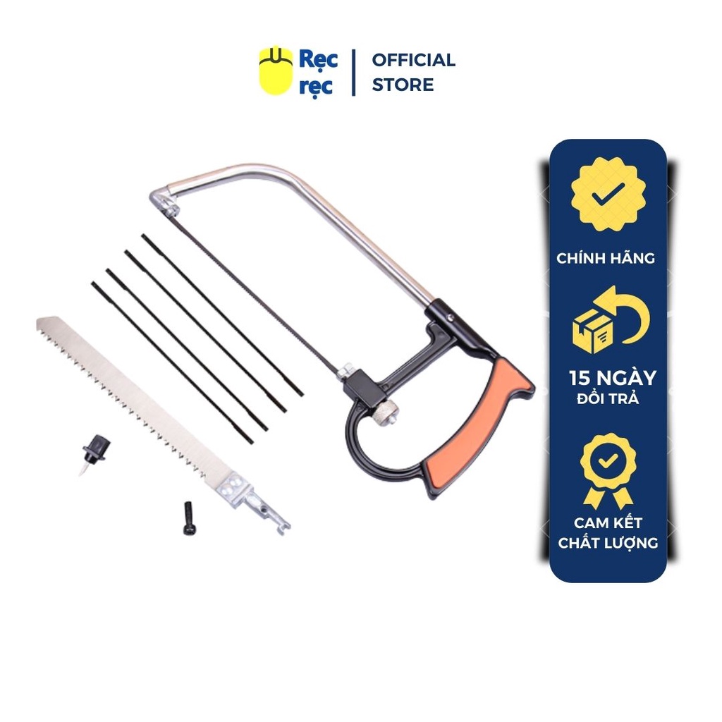 Bộ Cưa Tay Đa Năng Tiện Dụng Cần Cho Mọi Nhà - 1 Thân cưa + 6 lưỡi cưa
