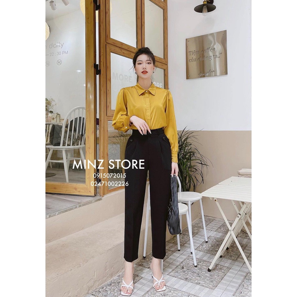 Quần baggy 3 khuy