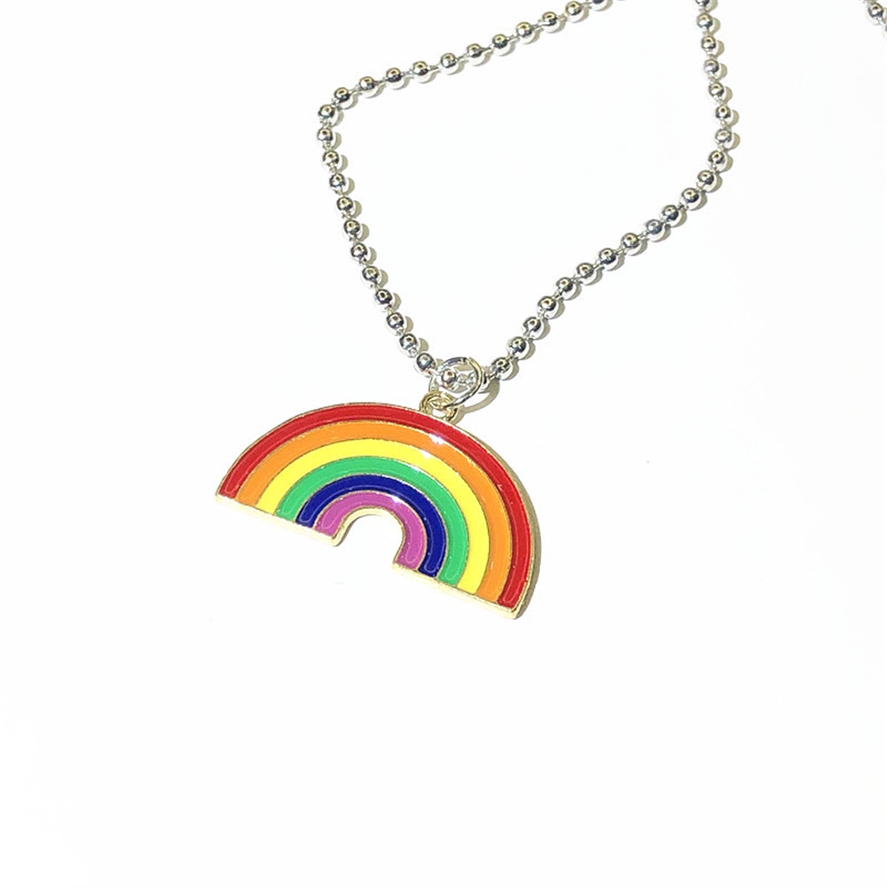 [Mã FASHIONCB231 hoàn tối đa 30K xu đơn 99K] Dây Chuyền Choker Mặt Cầu Vồng Phong Cách Hàn Quốc Cho Nữ | BigBuy360 - bigbuy360.vn