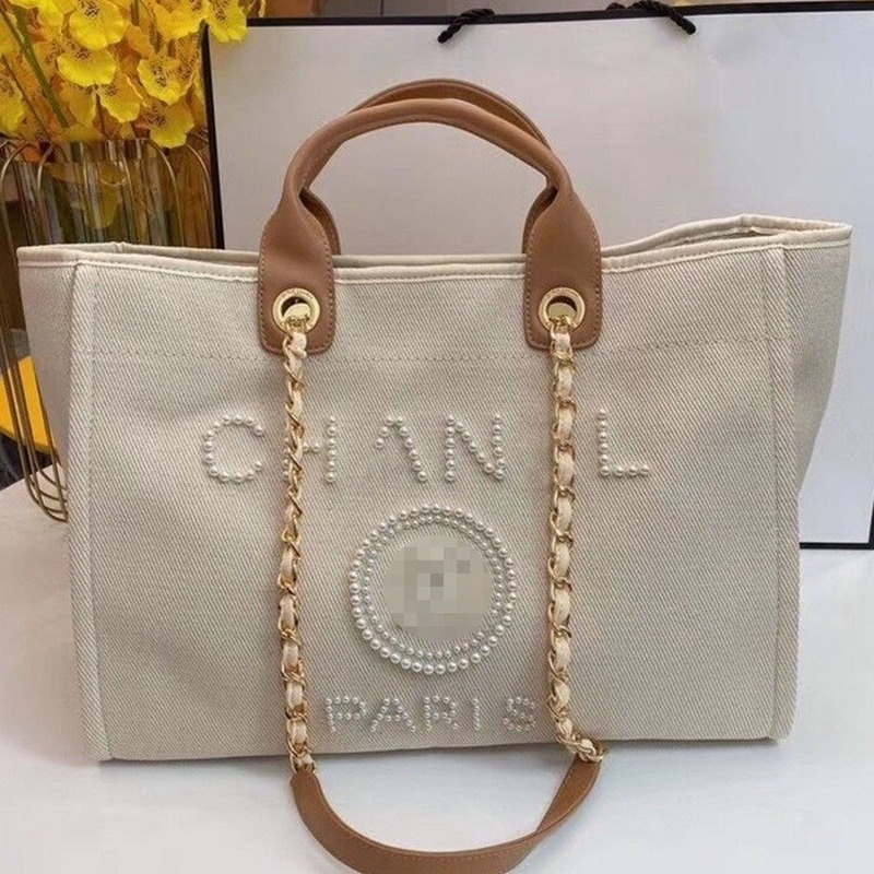 C Túi xách nhỏ Chantote C Công suất lớn một vai chéo chéo túi xách nữ Canvas mua sắm túi xách