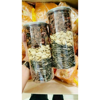 Hạt Mix 3 vị ( hạt dưa, hướng dương, hạt bí trắng ) - hủ 450gram