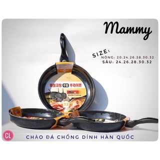 [SIÊU BỀN] Chảo đá Mammy chống dính Marble- hàn quốc
