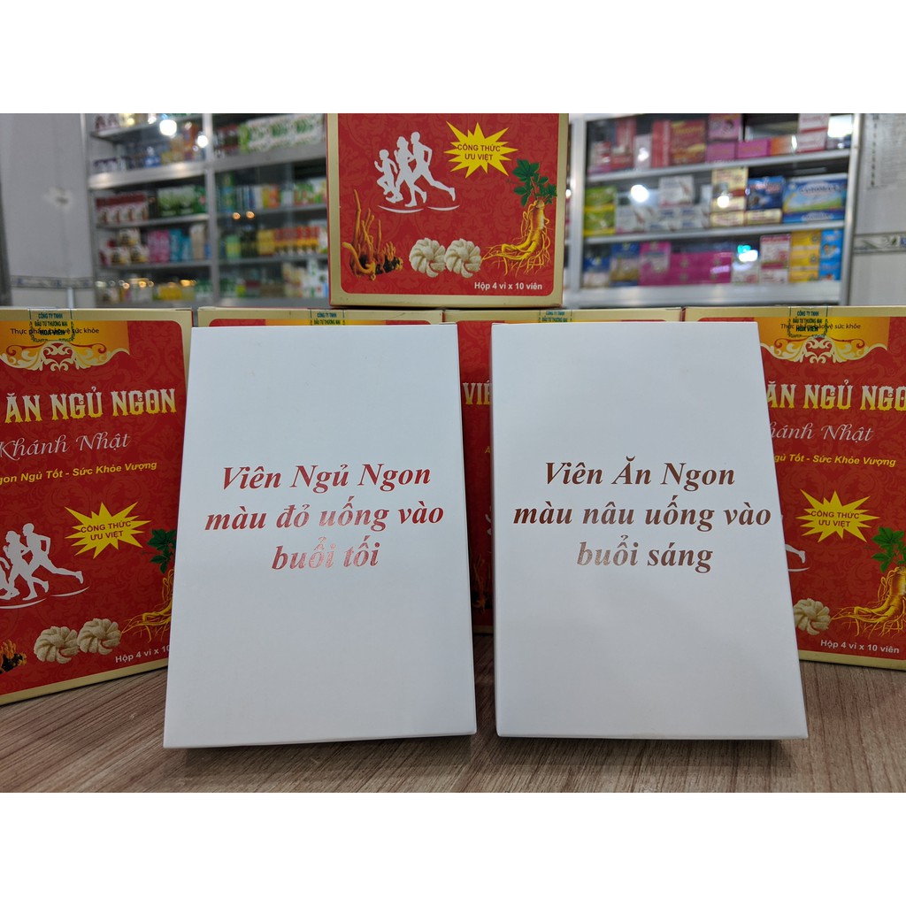 VIÊN ĂN NGỦ NGON KHÁNH NHẬT - Kính Thích Ăn Ngon, Tăng Hấp Thu, Bồi Bổ Cơ Thể, Dưỡng Tâm An Thần