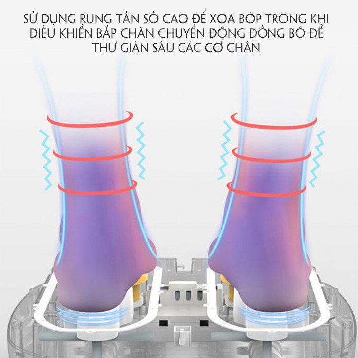 Máy mát xa chân 5 chức năng xóa tan mệt mỏi