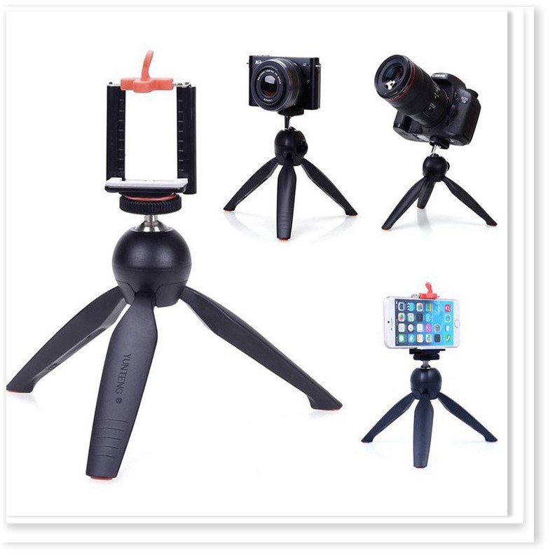 Giá Vốn - Giá đỡ 3 chân máy ảnh chất liệu ABS chịu nhiệt tốt giữ máy ảnh cân bằng