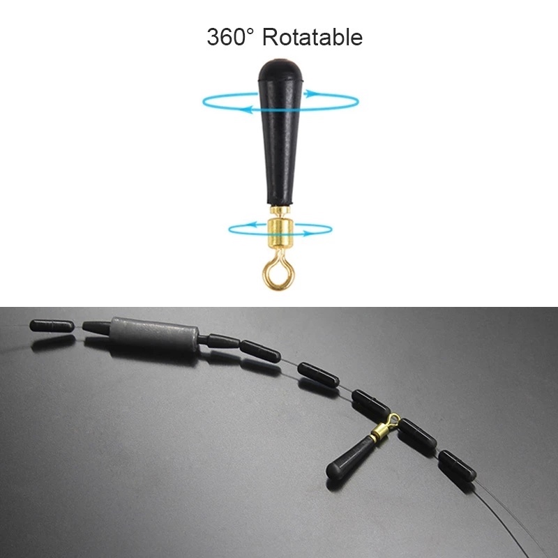 Set 10 Phao Nổi Câu Cá Xoay 360 Độ Tiện Dụng