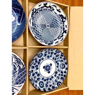 Set 4 đĩa sứ phong cách Nhật Bản