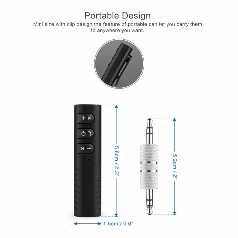 Bộ thu phát âm thanh Bluetooth 4.1 với giắc cắm 3.5mm