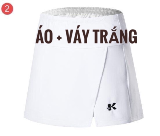 Set áo váy cầu lông Kingyoe