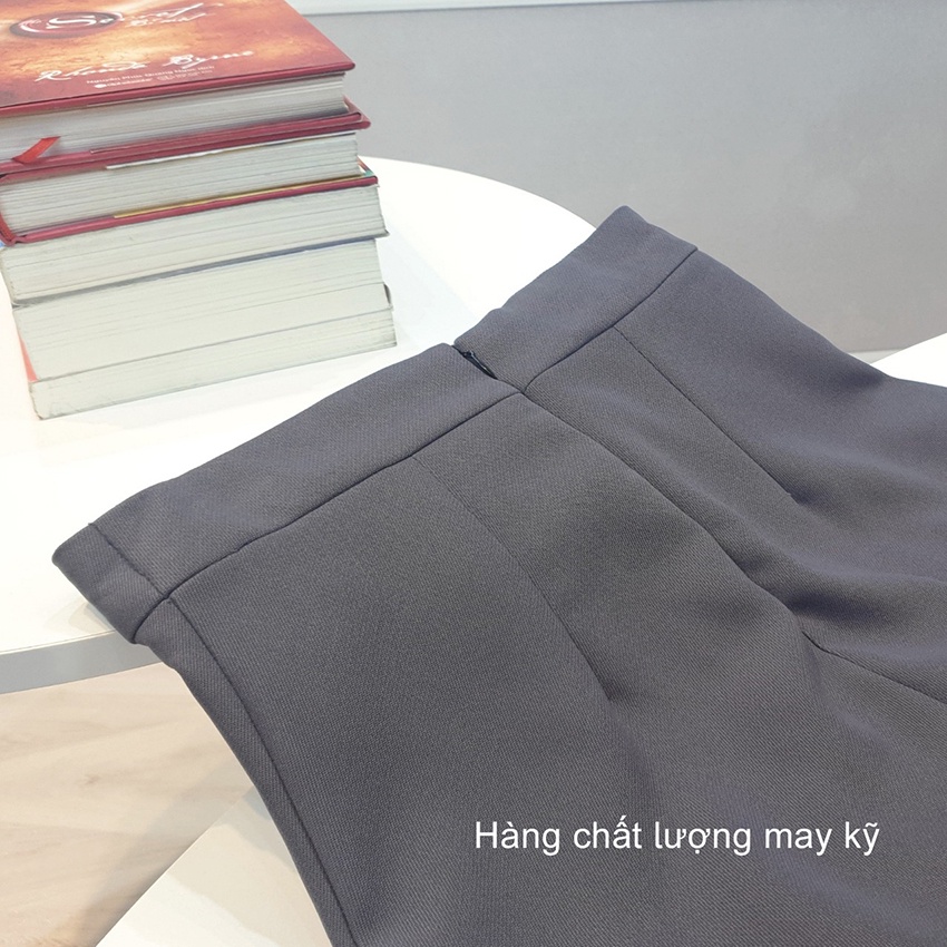 Chân váy xếp ly dáng váy công sở 3 ly thanh lịch  - hàng đẹp may kỹ FCV02