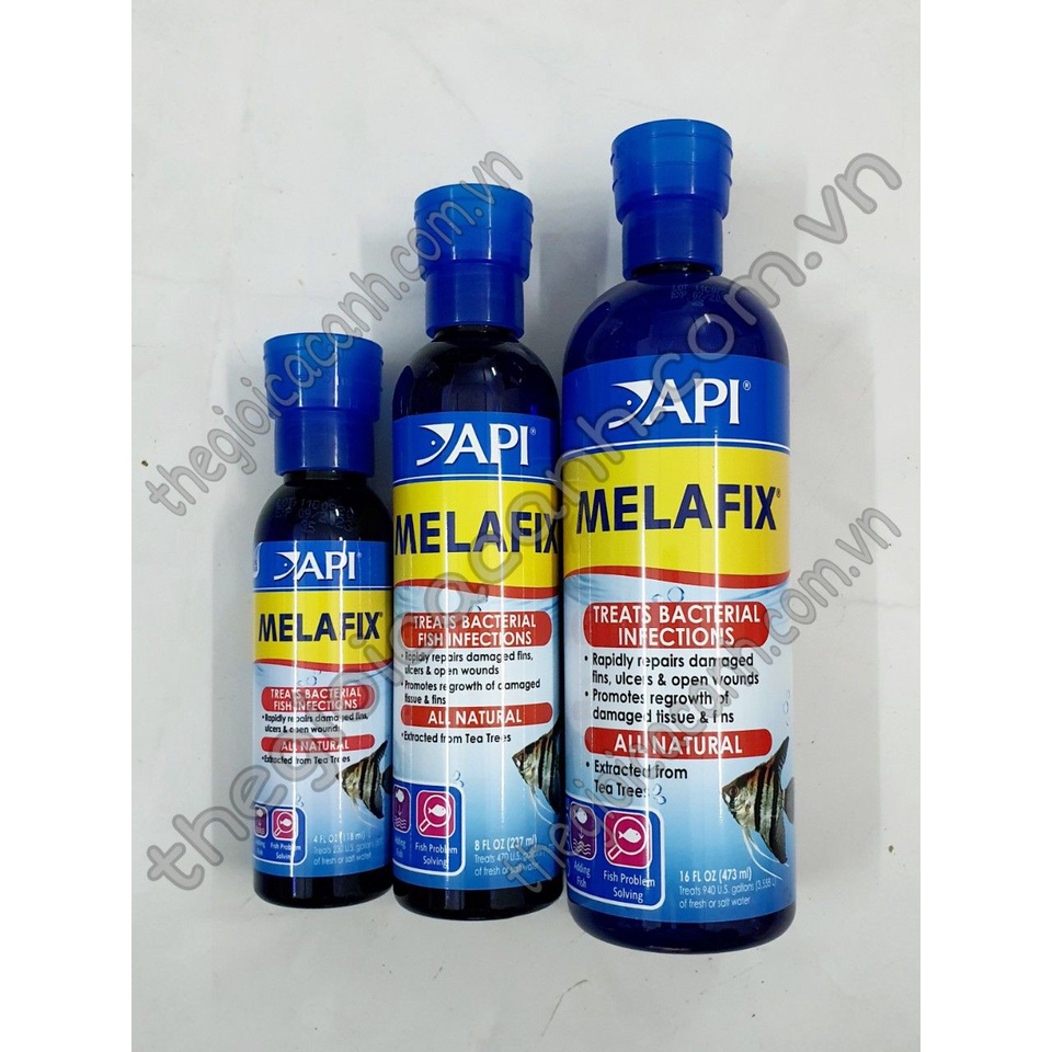 API MELAFIX - Dung Dịch Kháng Khuẩn Cao Cấp 118ml 237ml 473ml cho cá cảnh