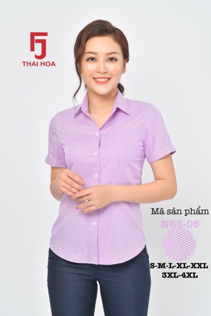 Áo Thái Hòa caro nhỏ Mã N65 Nhiều màu | BigBuy360 - bigbuy360.vn