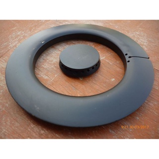 Bộ 1 mâm sen đồng chia lửa và 1 đầu hâm đồng nhỏ chia lửa chính hãng bếp gas âm rinnai rvb-2bg