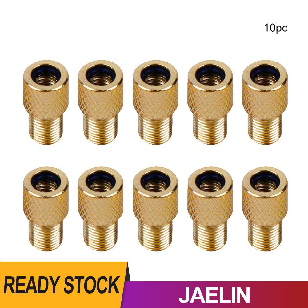 Set 10 Đầu Chuyển Đổi Van Presta Sang Schrader Chuyên Dụng Cho Xe Đạp
