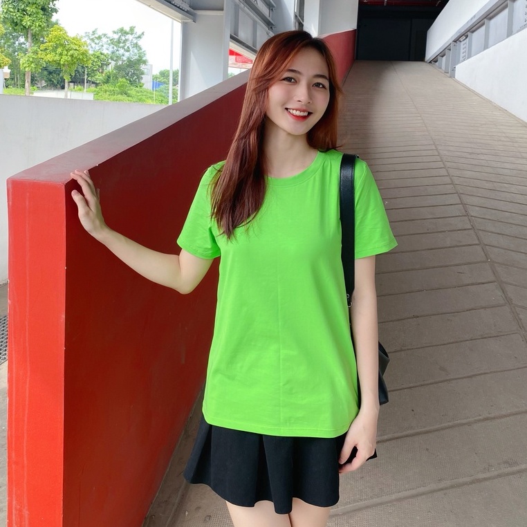 Áo thun trơn ngắn tay Halan phông cotton cao cấp chính hãng