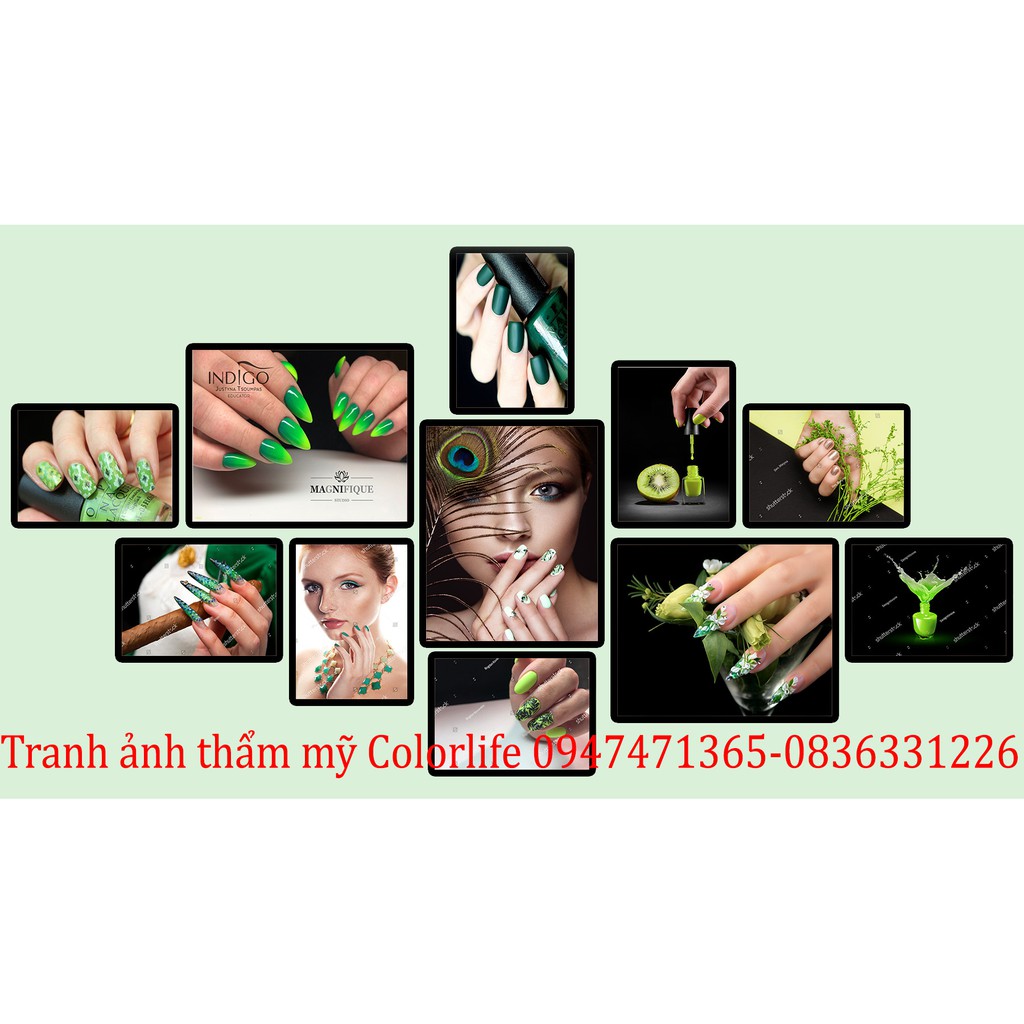 TRANH TRANG TRÍ TIỆM NAIL BỘ TRANH NAIL SIÊU ĐẸP GIÁ XƯỞNG SEONAIL1 ÁNH DƯƠNG | BigBuy360 - bigbuy360.vn