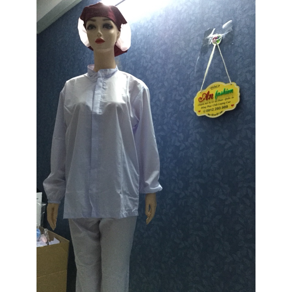 Nón Trùm Thực Phẩm Cao Cấp Thoáng Mát  _ Hình Chụp Thật