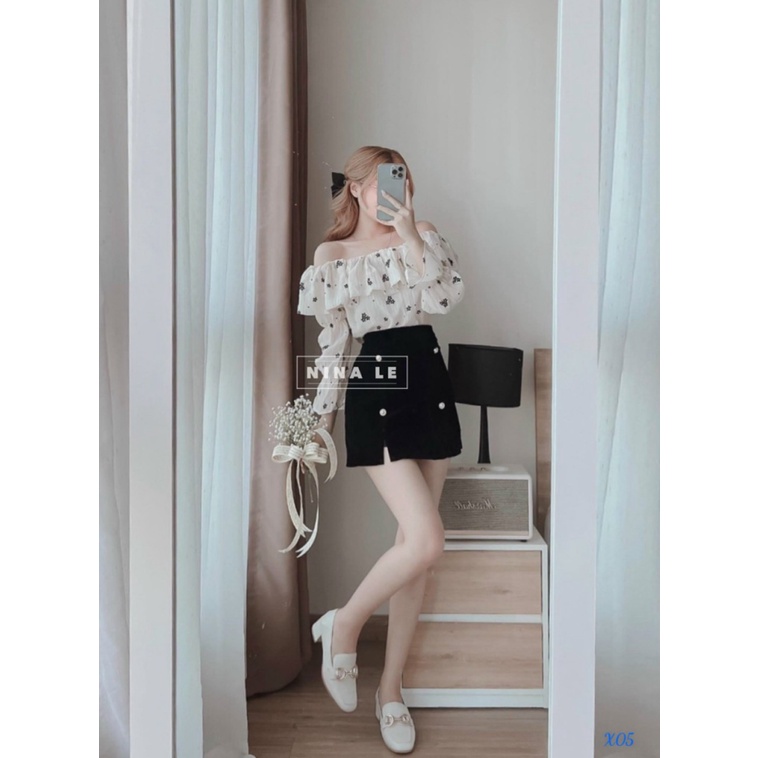 SET VÁY UMI ÁO XỐP GÂN UP thoi trang shop valentina