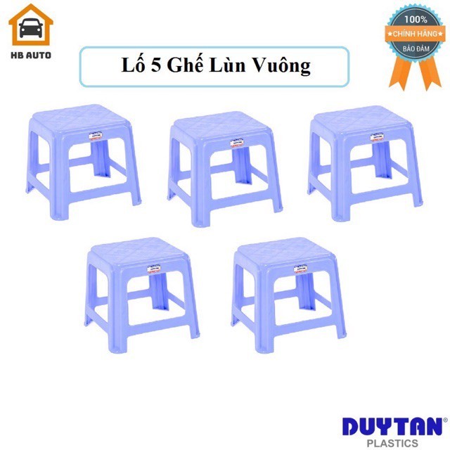 Ghế lùn Duy Tân cao cấp vuông