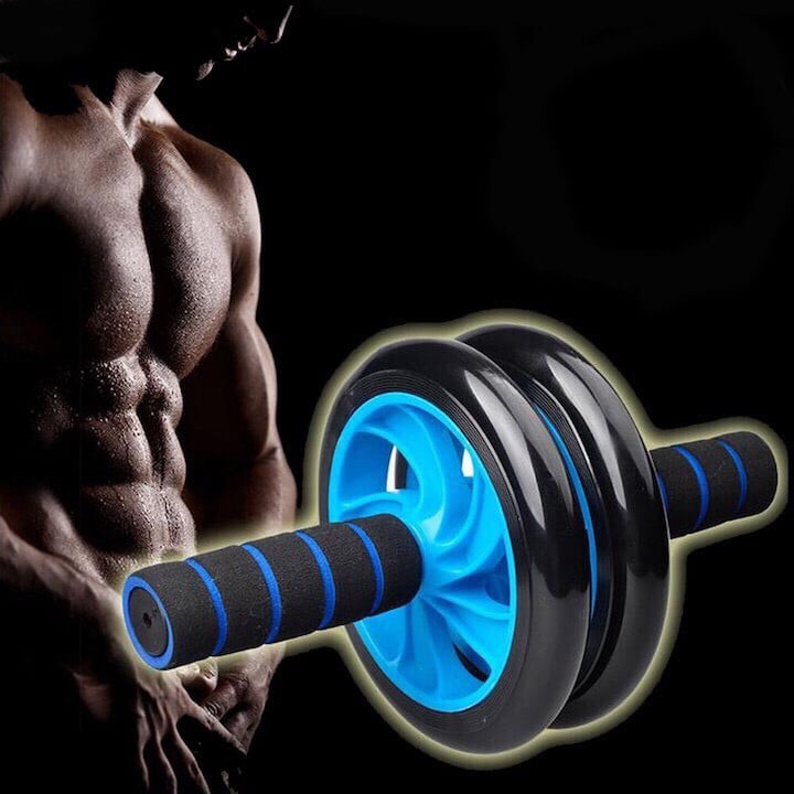 [HÀNG CAO CẤP] Bánh Lăn Tập Cơ Bụng 2 Bánh I Con Lăn Tập Bụng I Dụng Cụ Tập Gym