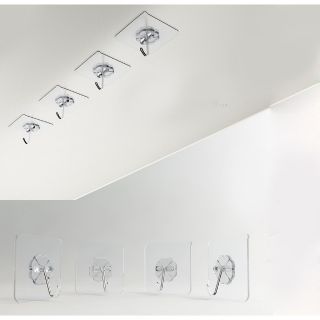 [SALE XẢ KHO] 1 Chiếc Móc Dán Tường Siêu Chịu Lực, Siêu Dính
