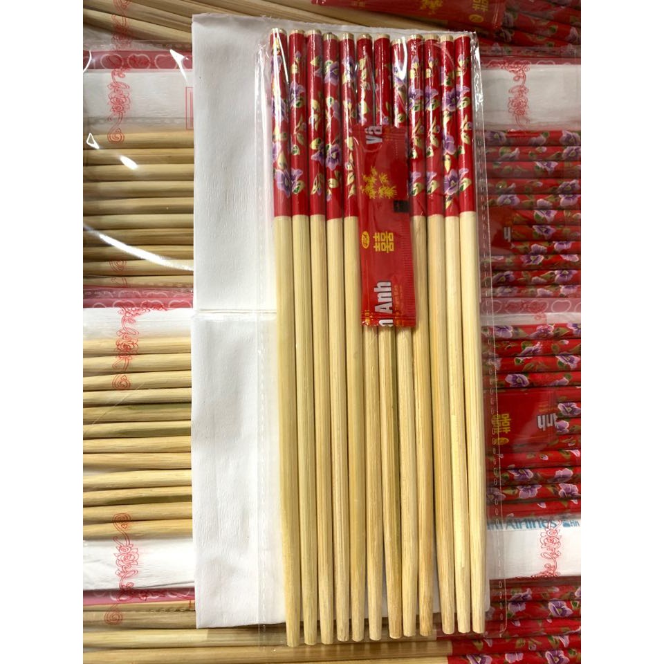 [BÁN SỈ GỐC] AN SET 6 Đôi Đũa - Giấy Ăn - 6xTăm Giang Đám Cưới Đầy Đủ - Siêu Tiện Lợi VIP