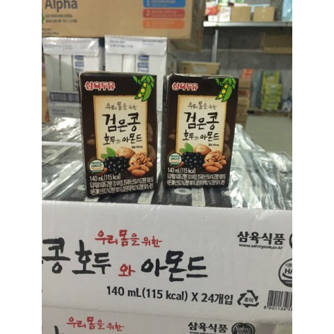 Sữa Đậu Đen Hạnh Nhân Óc Chó Hàn Quốc  sahmyook