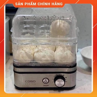 Nồi hấp điện 2 tầng mini caso ed10 - bh 12 tháng