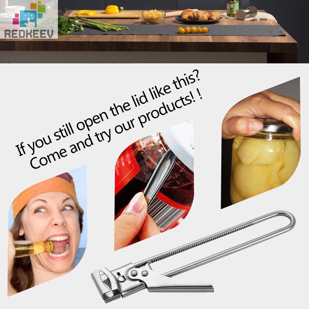 Dụng Cụ Mở Nắp Lọ Thủ Công Đa Năng Có Thể Điều Chỉnh