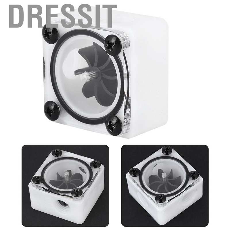 Đồng hồ đo lưu lượng nước làm mát 8 cánh 2/3 chiều ốc vít G1/4
