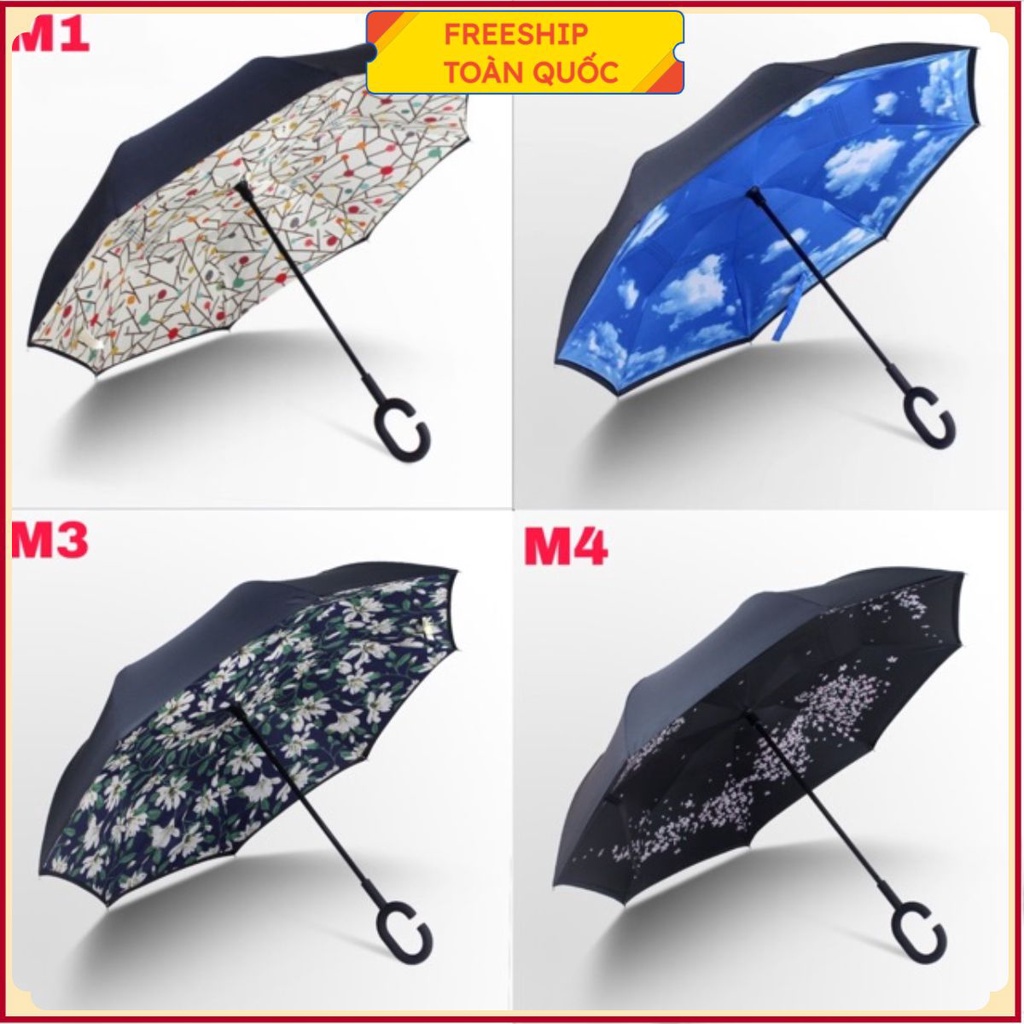 Ô , Dù Gấp Ngược Thông Minh, Tiện Lợi .