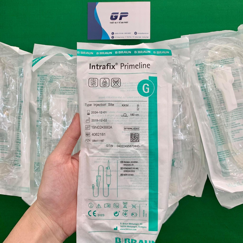 DÂY TRUYỀN DỊCH KHÔNG ĐAU BRAUN INTRAFIX PRIMELINE ĐỨC