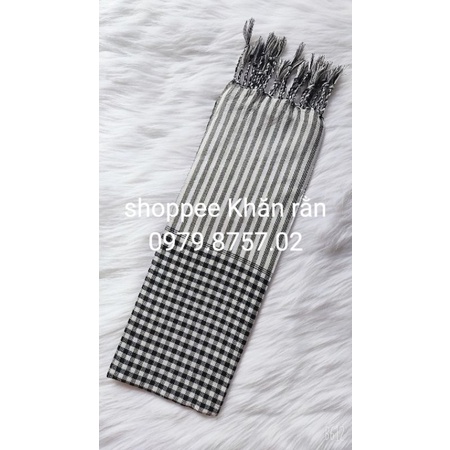 Khăn rằn nam bộ caro nhí 60x165cm_ HÀNG ĐẸP