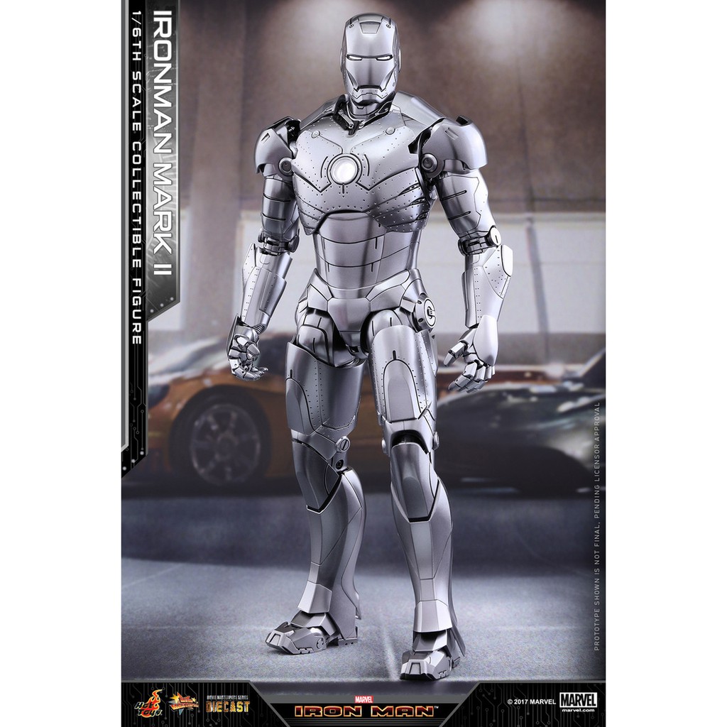 Mô hình Hottoys 1/6 MMS431D20 Iron Man MK 2