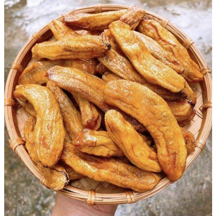 1kg CHUỐI SẤY DẺO ĐÀ LẠT NGUYÊN TRÁI - ngon, ngọt tự nhiên