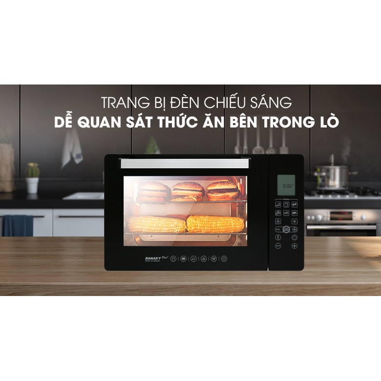 Lò Nướng Sanaky VH 5088N2D 50 lít (Miễn phí giao tại HCM-ngoài tỉnh liên hệ shop)