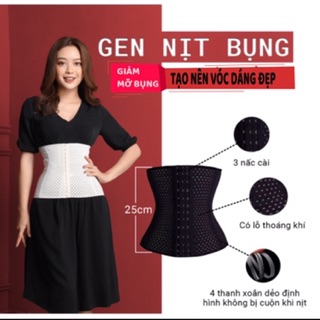 Đai nịt bụng 3 nấc giúp vòng eo thon gọn