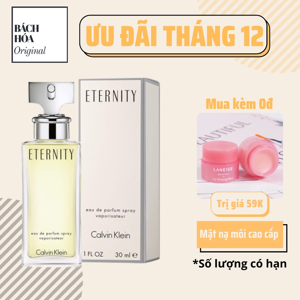 [Chính hãng] Nước hoa nữ Calvin Klein CK ETERNITY FOR WOMEN EDP 100ml - FULL SEAL