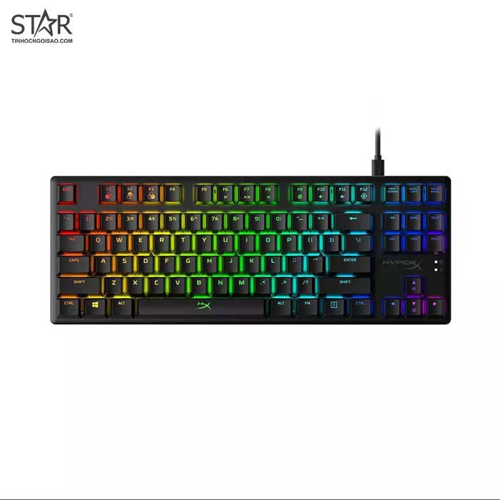 Bàn Phím Cơ HP HyperX Alloy Origins Core – Red Switch TKL (4P5P3AA)