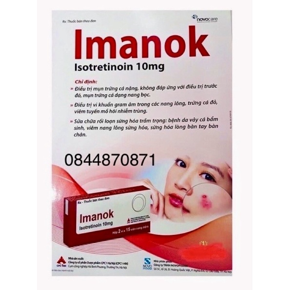 ✅ Chính hãng ✅ thực phẩm uống cho mụn imanook | BigBuy360 - bigbuy360.vn