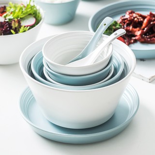 Bộ chén dĩa bằng sứ thiết kế phong cách bắc âu